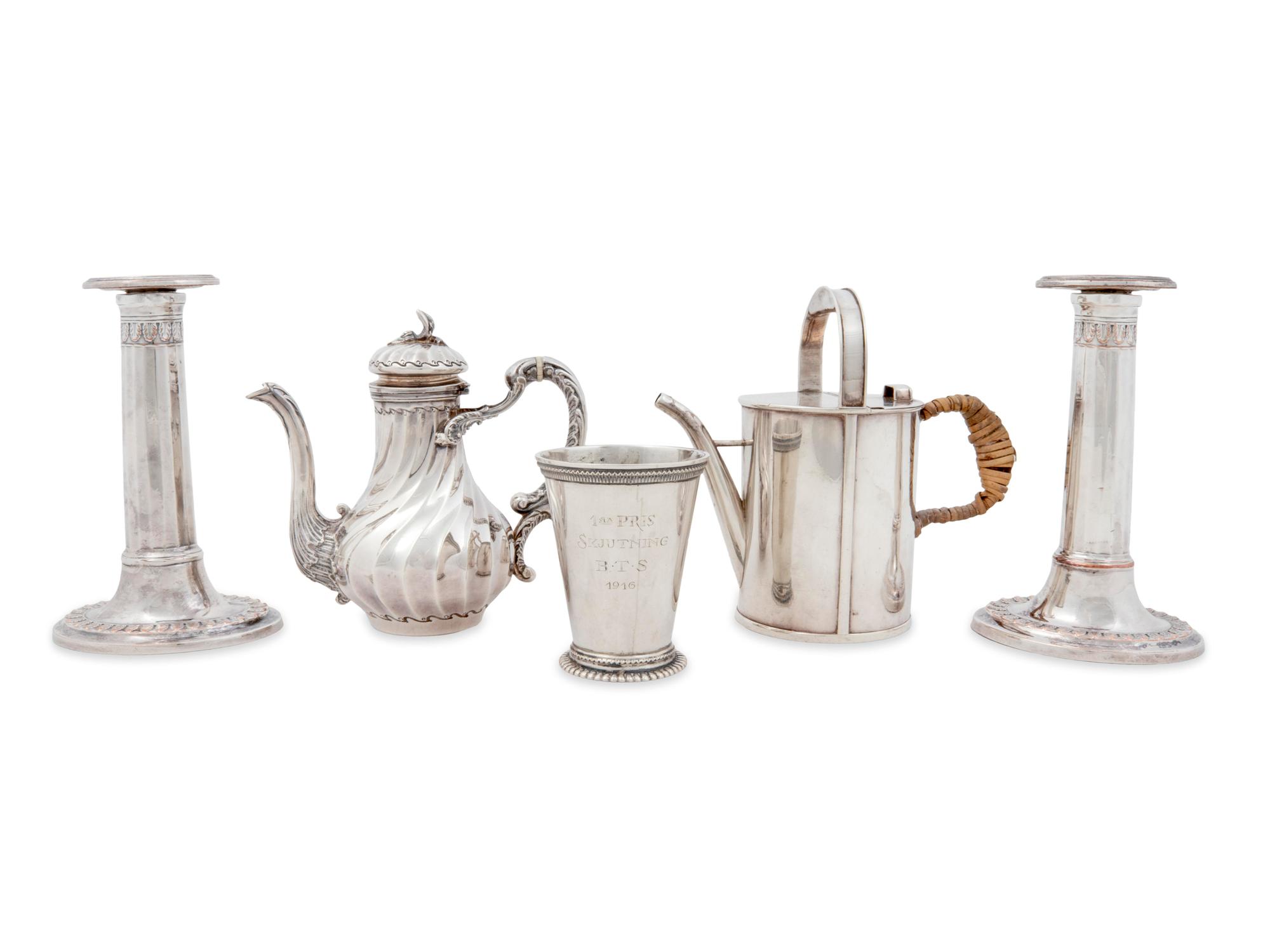 Five European Silver Articles