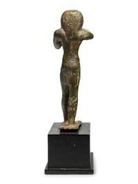 An Egyptian Bronze Horus