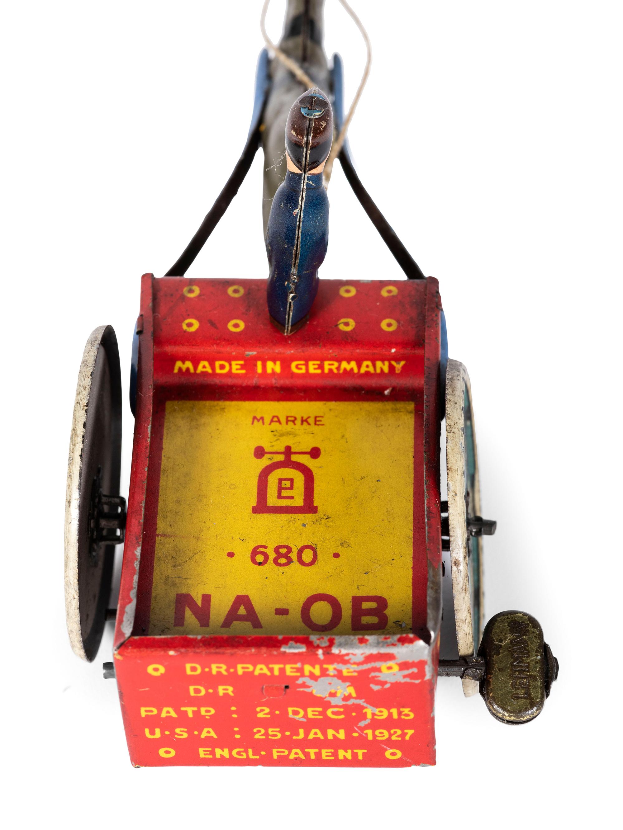 Six German and American Tin Lithograph Mechanical Toys