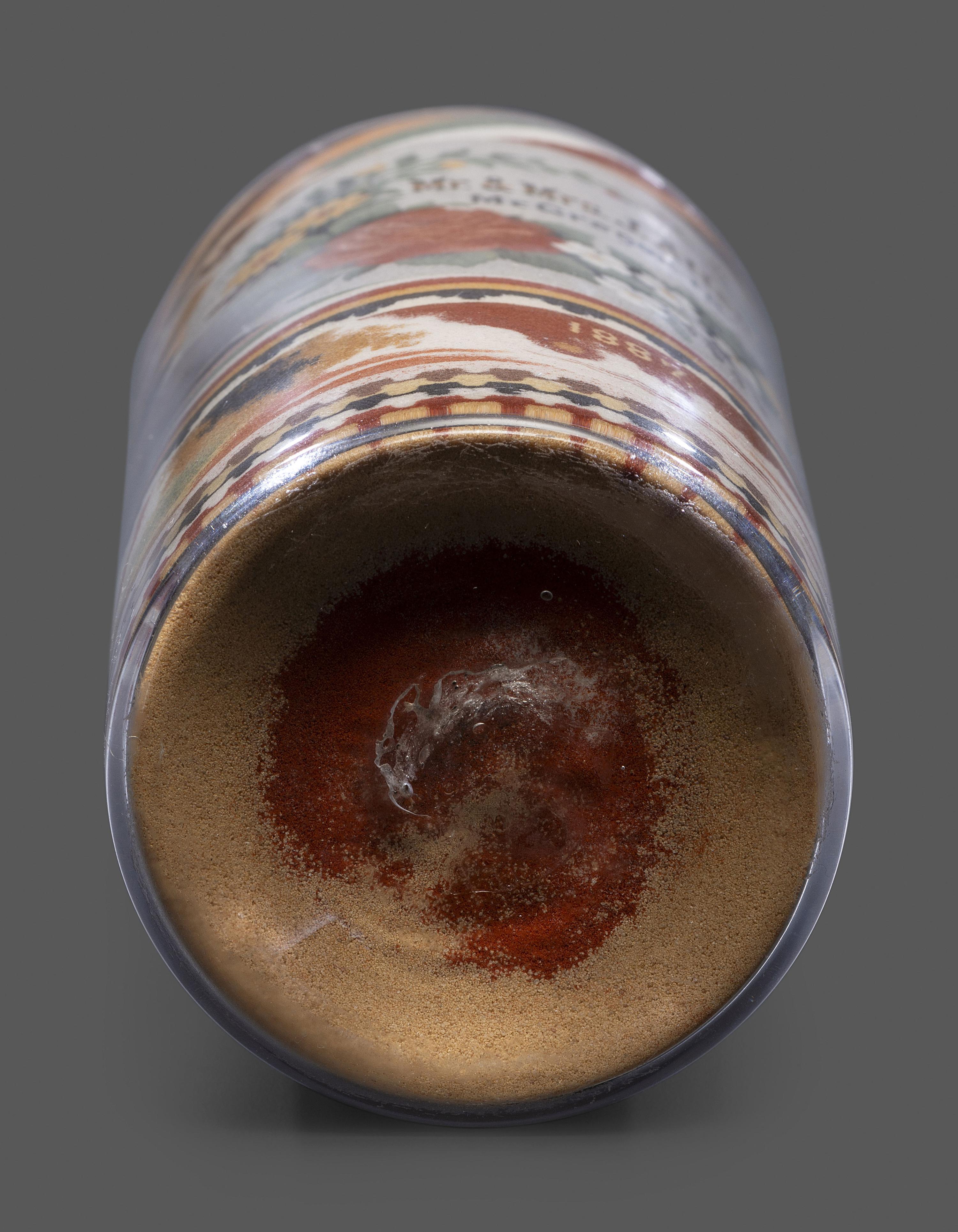 An Andrew Clemens (American, 1857-1894) Sand Bottle