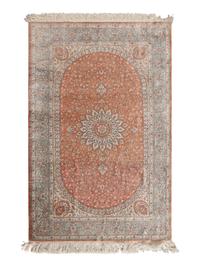An Isfahan Silk Rug