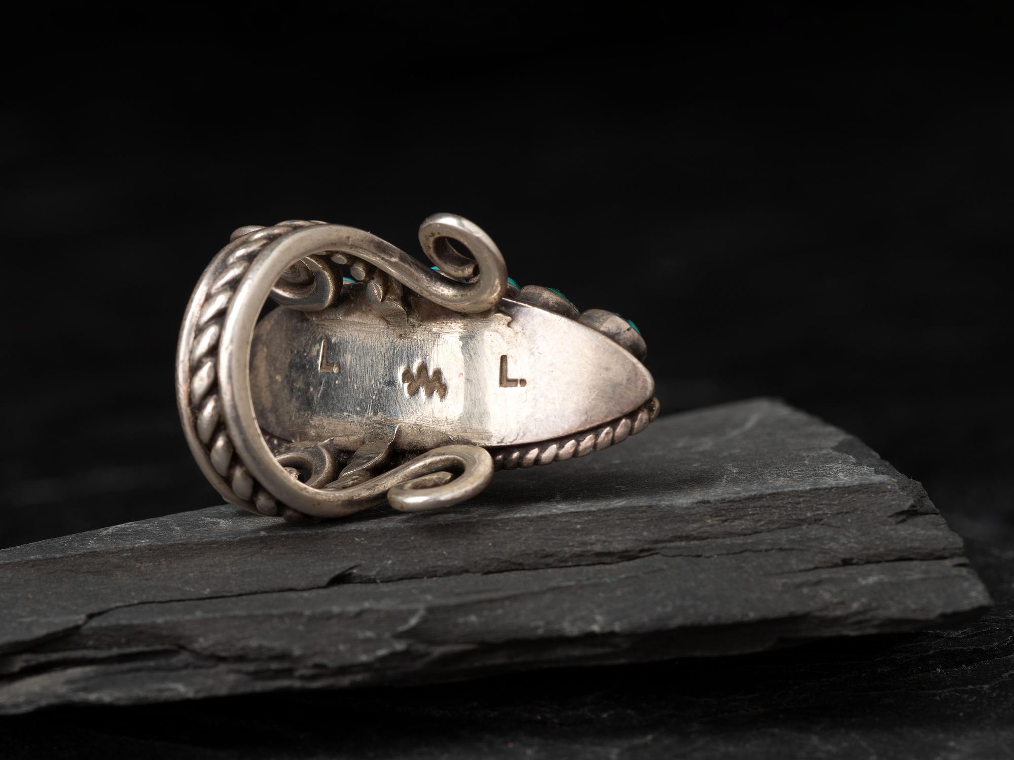 Silver and Turquoise Ring