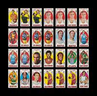 A Collection of 1960s-80s Topps Basketball Cards Including Multiple Hall of Famers and Rookies (35)