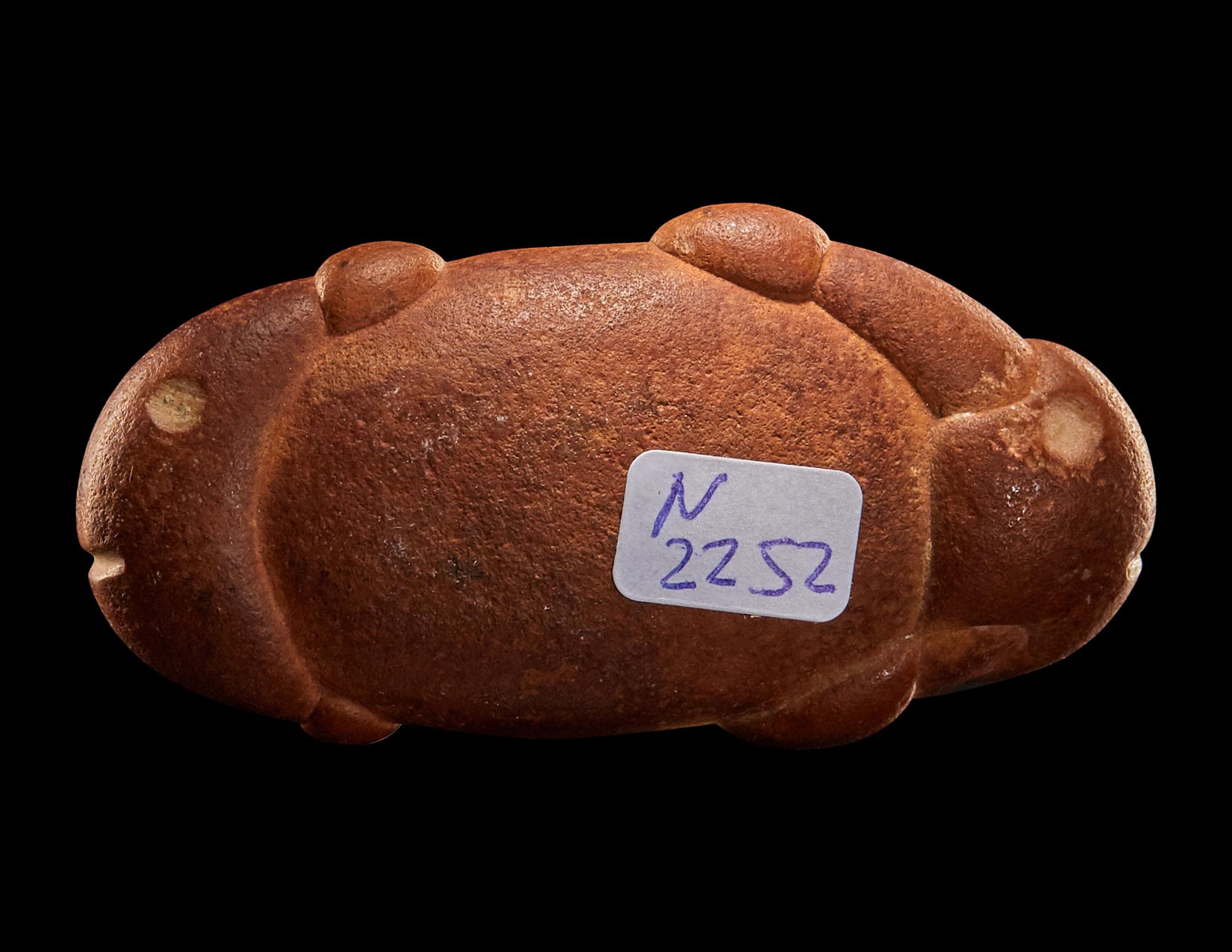 A Near Eastern Marble Double Fish Amulet