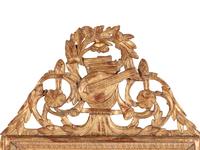 A Louis XVI Giltwood Mirror