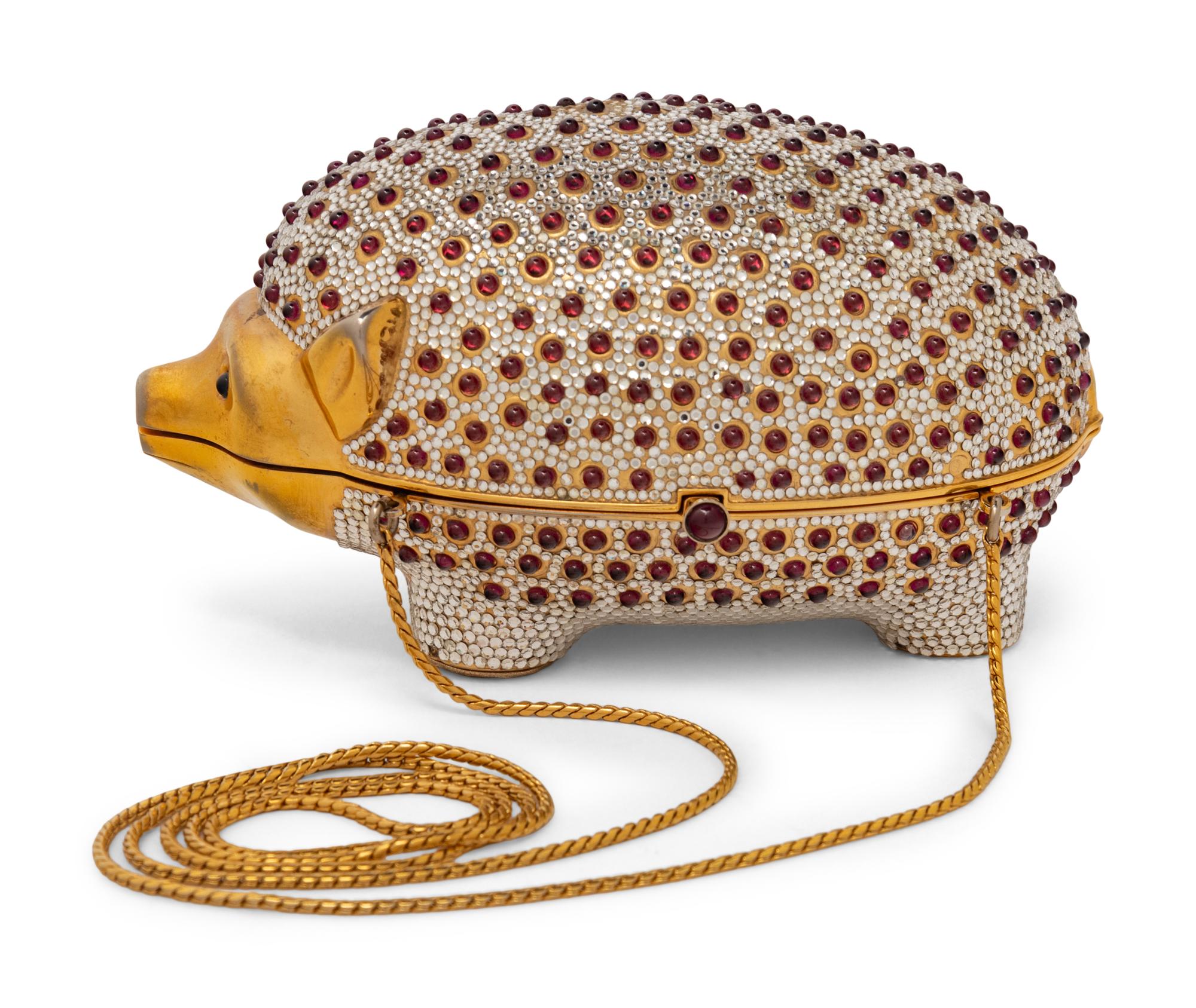 Judith Leiber Hedgehog Minaudière