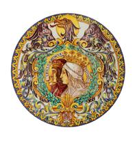An Italian Maiolica Large Charger — 20TH CENTURY