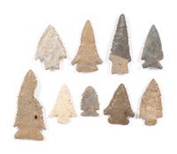 A Group of Serrated Points