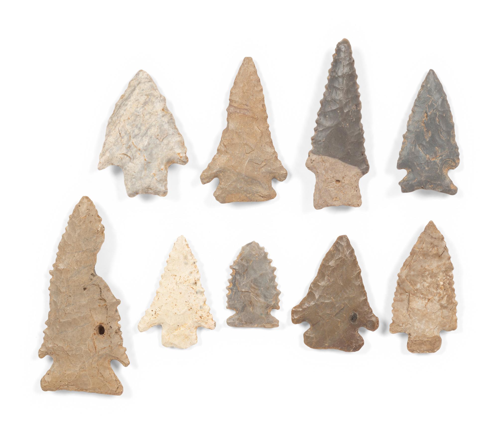 A Group of Serrated Points