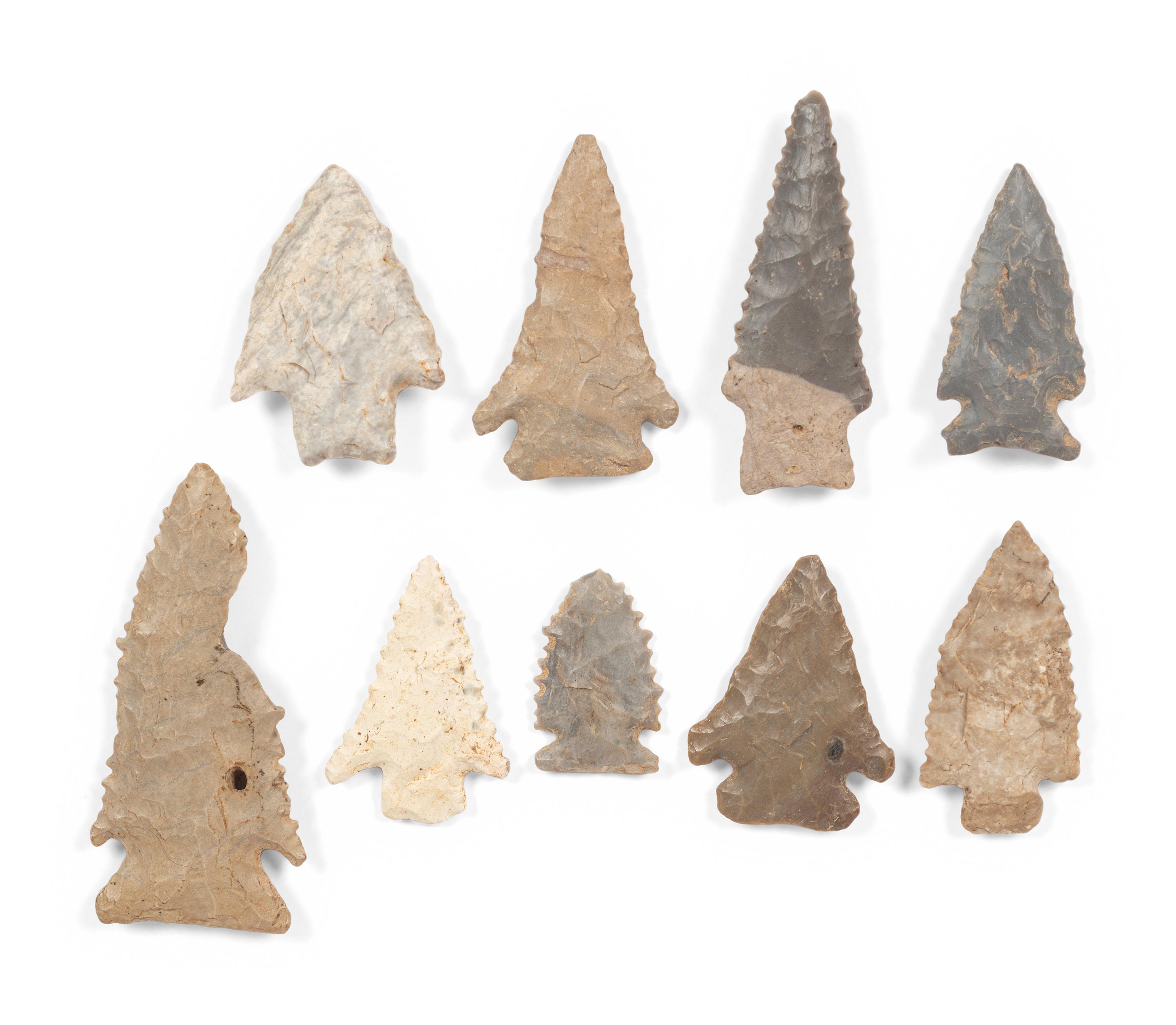 A Group of Serrated Points
