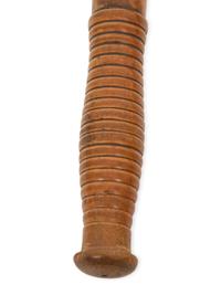 Three Carved Wood Clubs