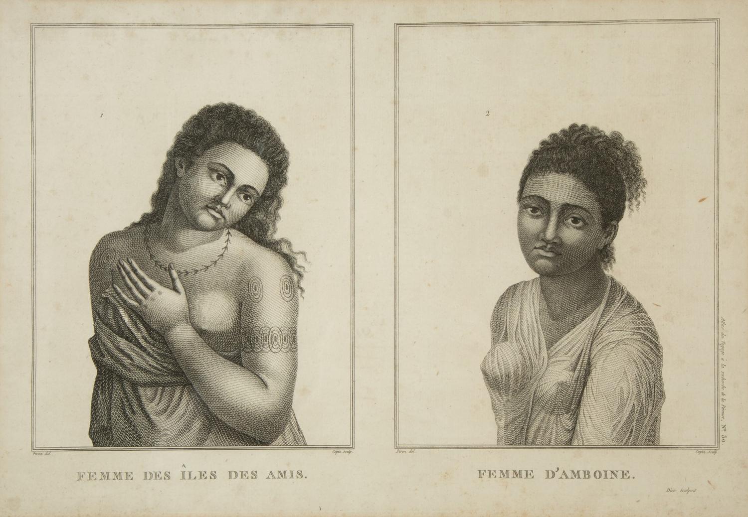 Ten Works from Atlas de Voyage a la recherche de la Perouse — CIRCA 1811