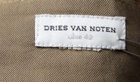 A Dries Van Noten Shirt and Short Ensemble, Blouse size 36, Short size 42.