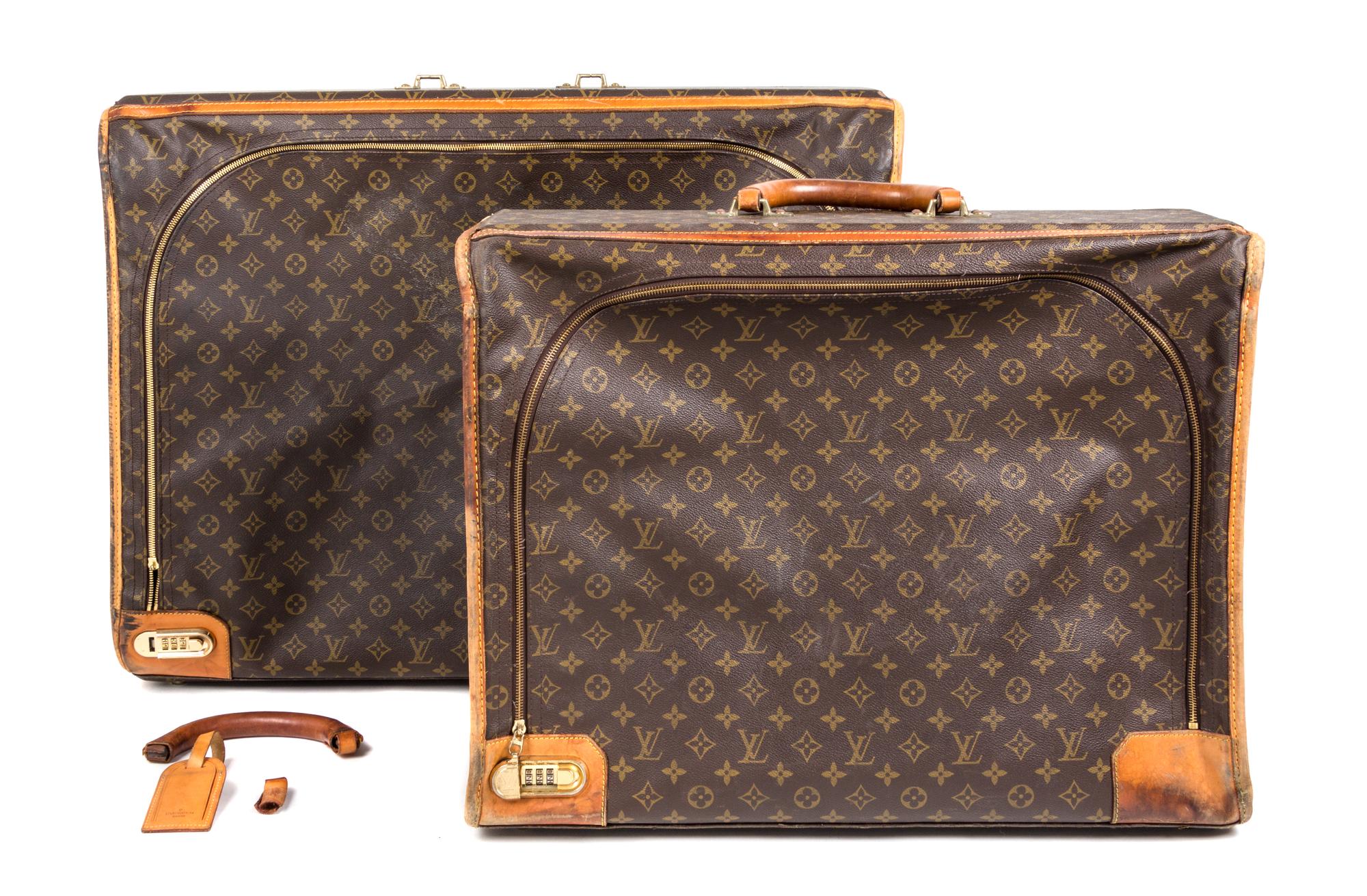 A Group of Louis Vuitton Monogram Canvas Softsided Luggage,