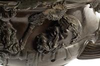 A Grand Tour Bronze Model of the Warwick Vase