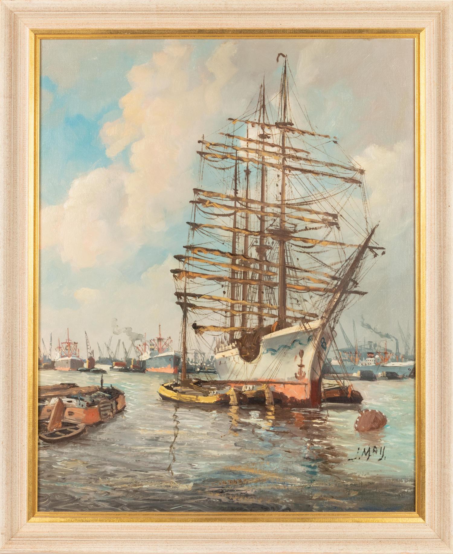 Untitled (Harbor Scene)