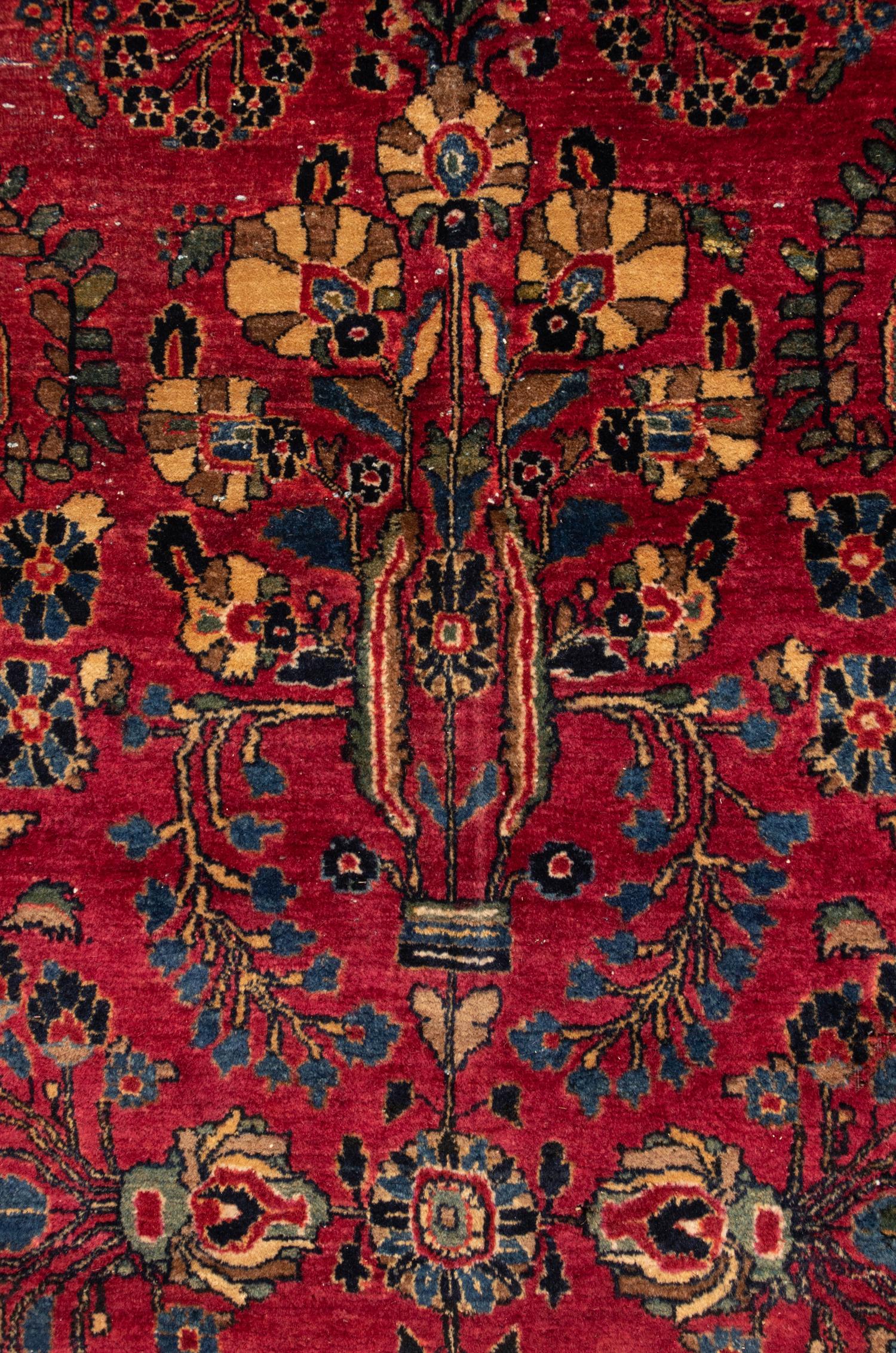 A Sarouk Wool Rug