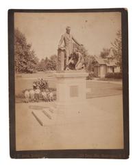 [LINCOLN, Abraham (1809-1865)]. A group of 2 images honoring Lincoln, incl. commemorative albumen print, The Martyr of Freedom . New York: Charles Magnus, 1865.