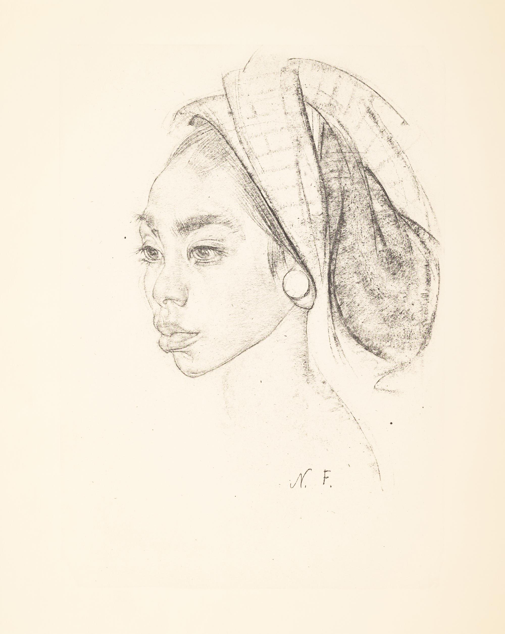 The Charcoal Drawings of Nicolai Fechin (16 prints in their original portfolio)