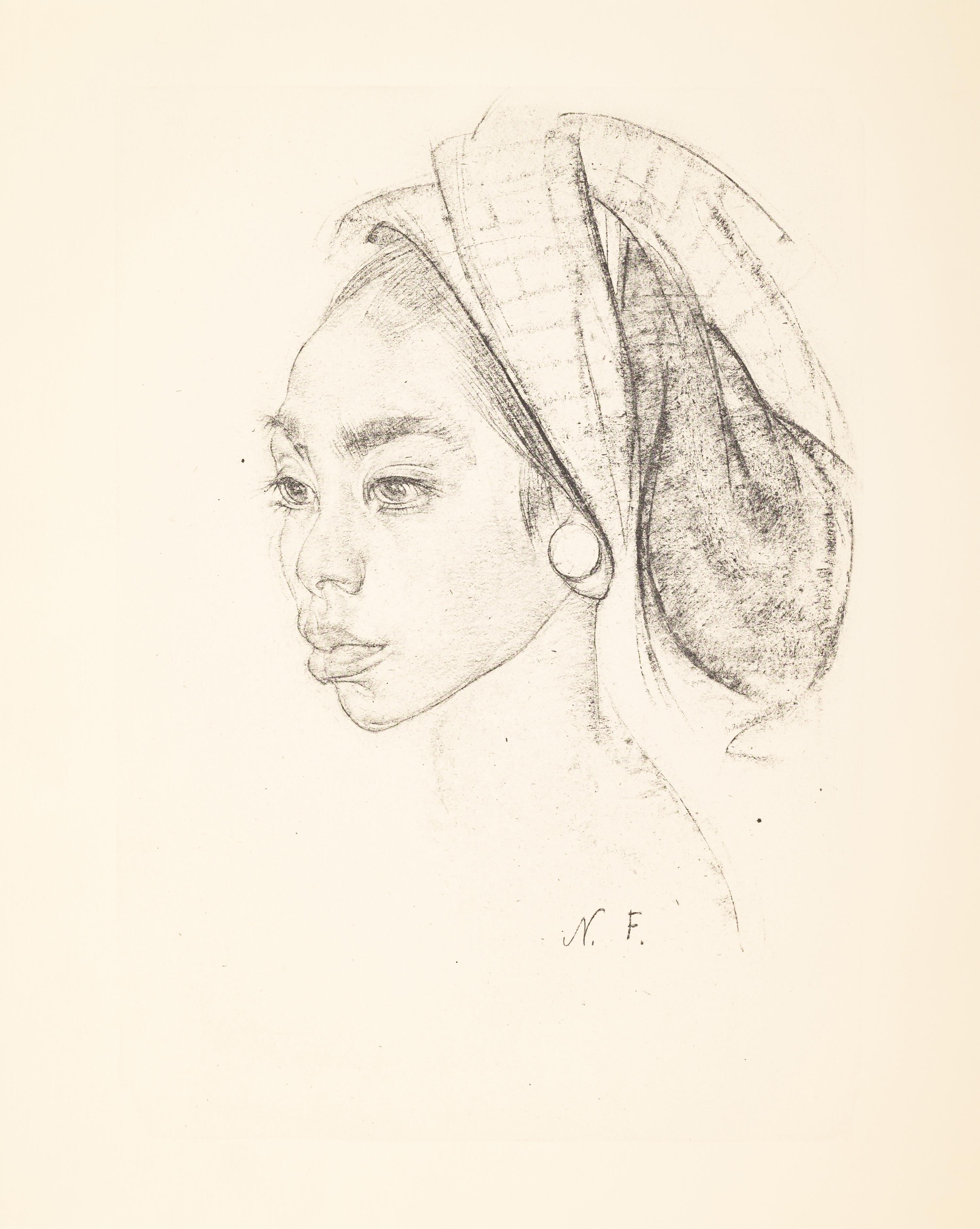 The Charcoal Drawings of Nicolai Fechin (16 prints in their original portfolio)