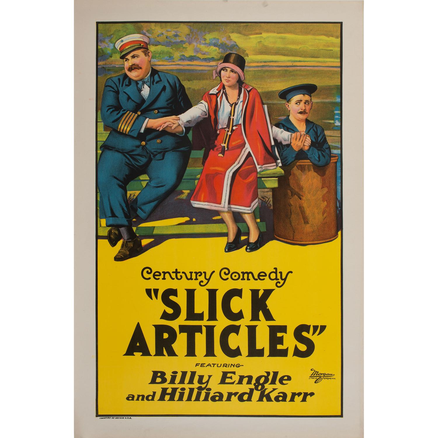 Seven Century Comedy "Slick Articles" Film Posters