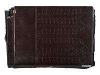 [WORLD WAR II]. Photo album and insignia belonging to an African American soldier.