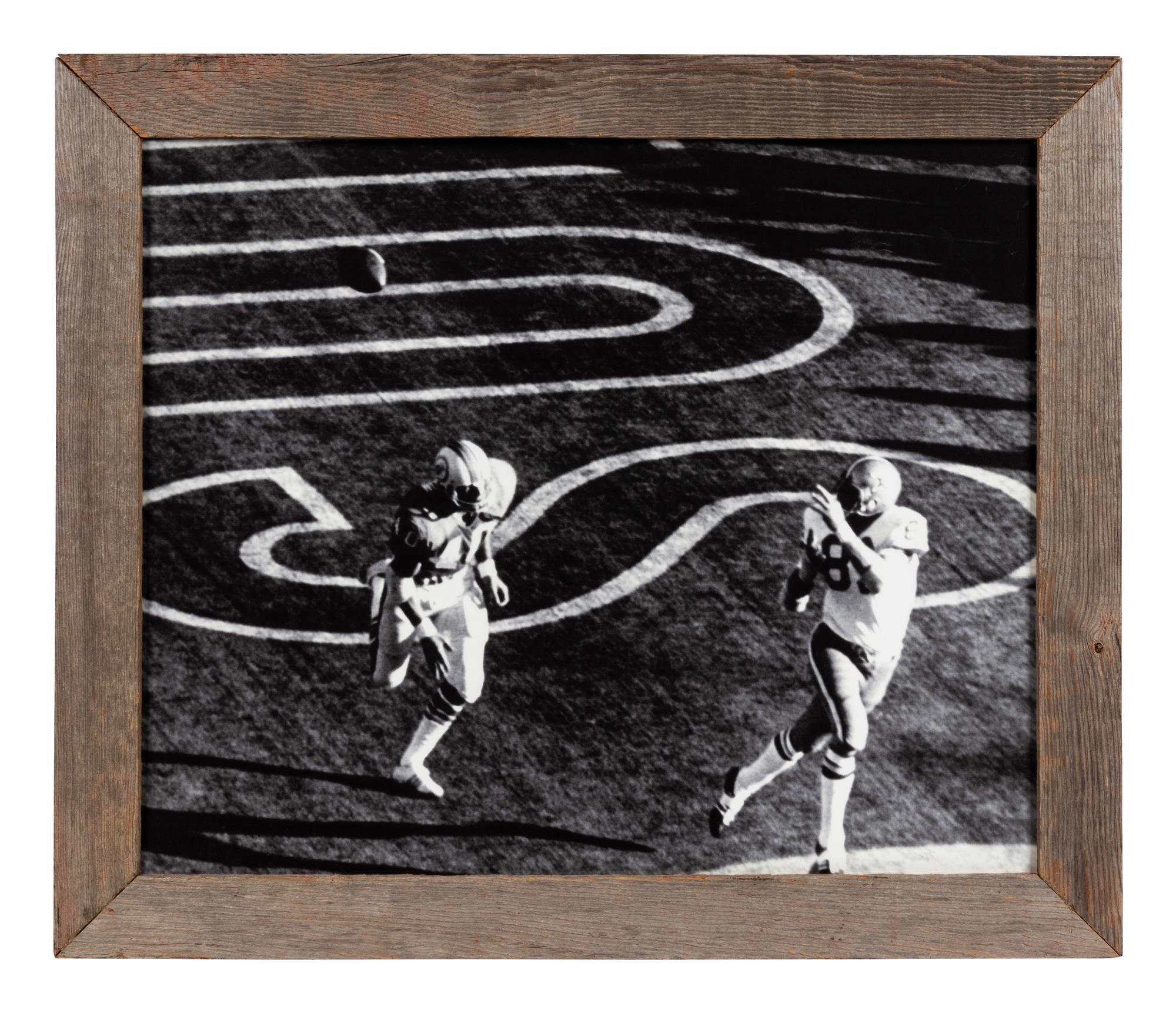 A Group of Four Large Scale Photographs of Mike Ditka Formerly Displayed at Mike Ditka’s Restaurant