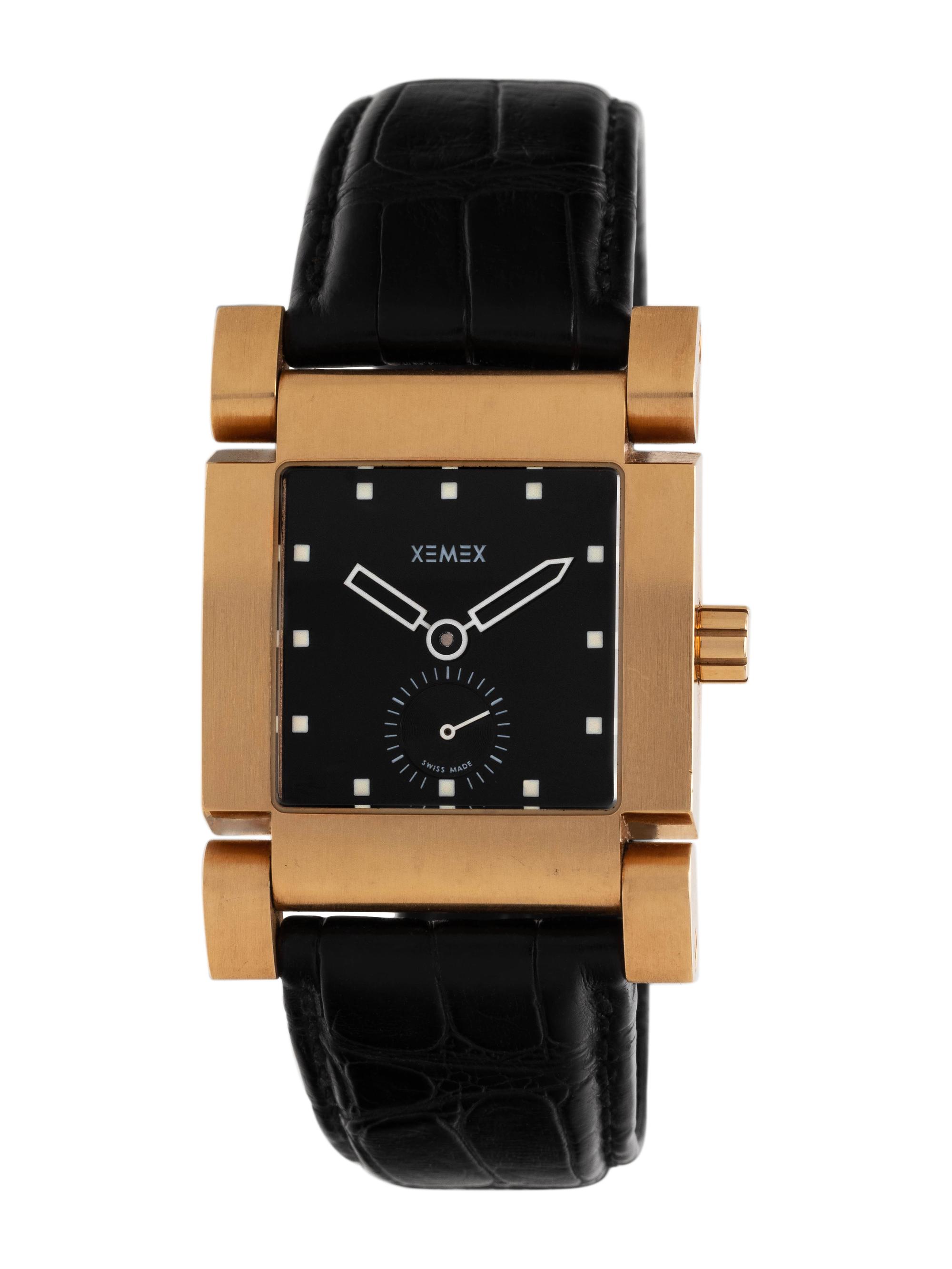 XEMEX, RUEDI KÜLLING, 18K PINK GOLD 'AVENUE' CHRONOGRAPH WRISTWATCH