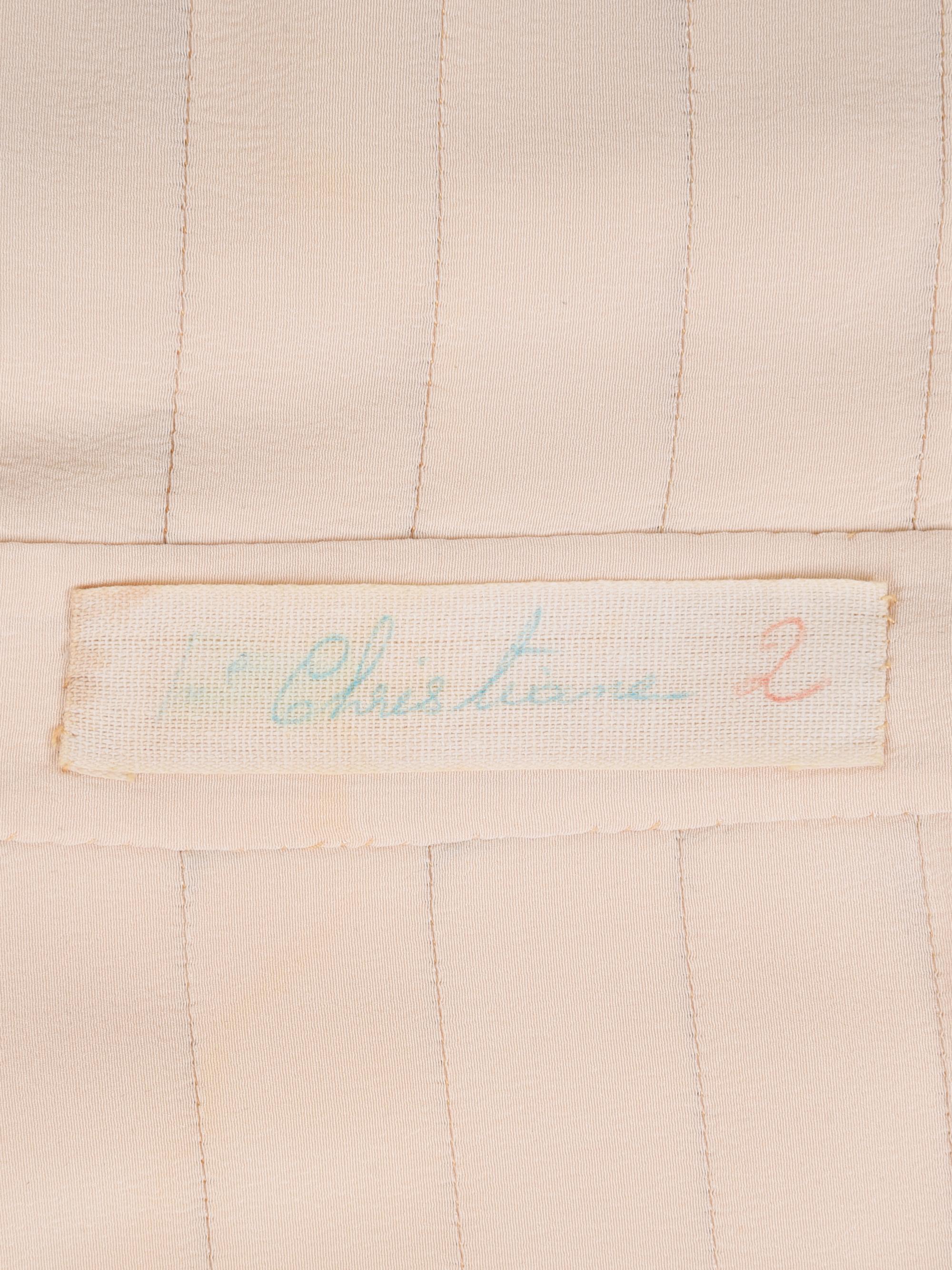 Unlabeled Haute Couture Pleated Top, Attributed to Chanel, 1990-2000s