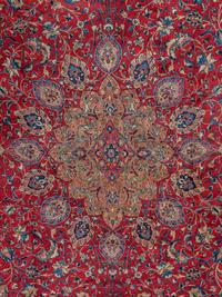 A Kashan Wool Rug