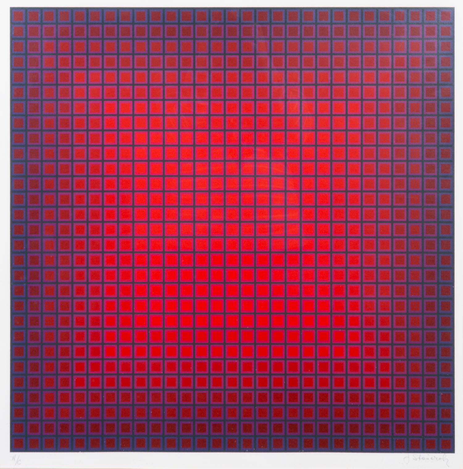 Julian Stanczak, (Polish-American, 1928-2017), Untitled