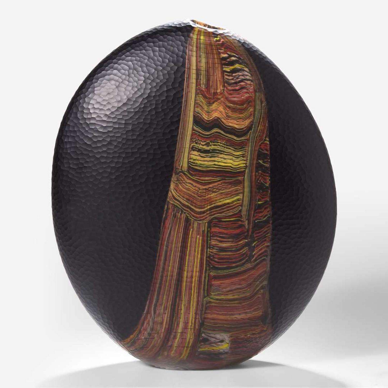 Lino Tagliapietra (Italian, b. 1934) "Riverstone" Vessel, Italy, 1997