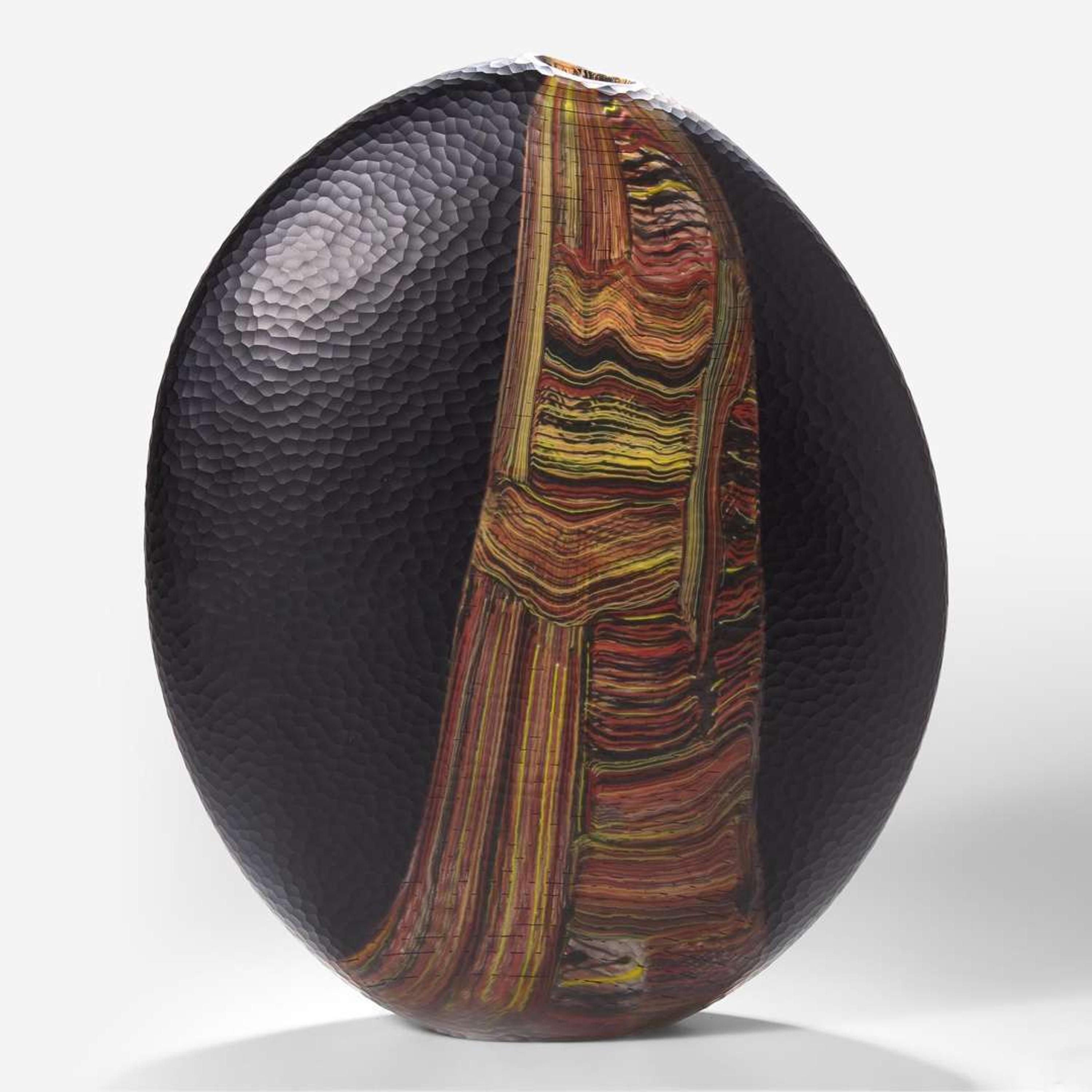Lino Tagliapietra (Italian, b. 1934) "Riverstone" Vessel, Italy, 1997