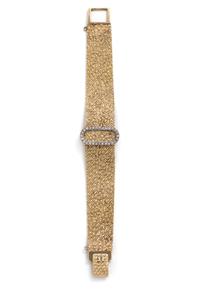OMEGA, 14K YELLOW GOLD AND DIAMOND SURPRISE WATCH
