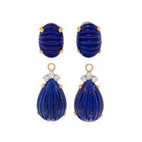 LAPIS LAZULI EARCLIPS