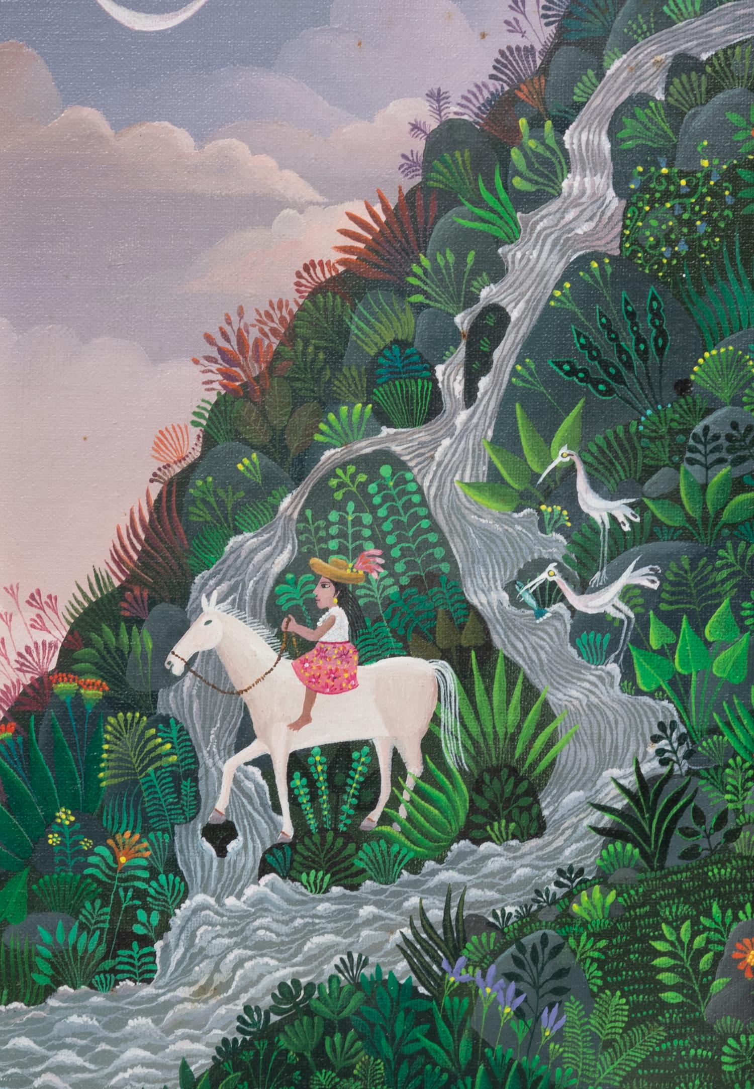 Group of Four Latin American Paintings