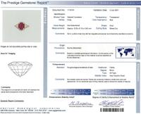 BURMESE RUBY AND DIAMOND RING