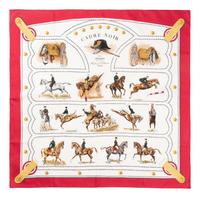 Four Hermès 90cm Silk Scarves