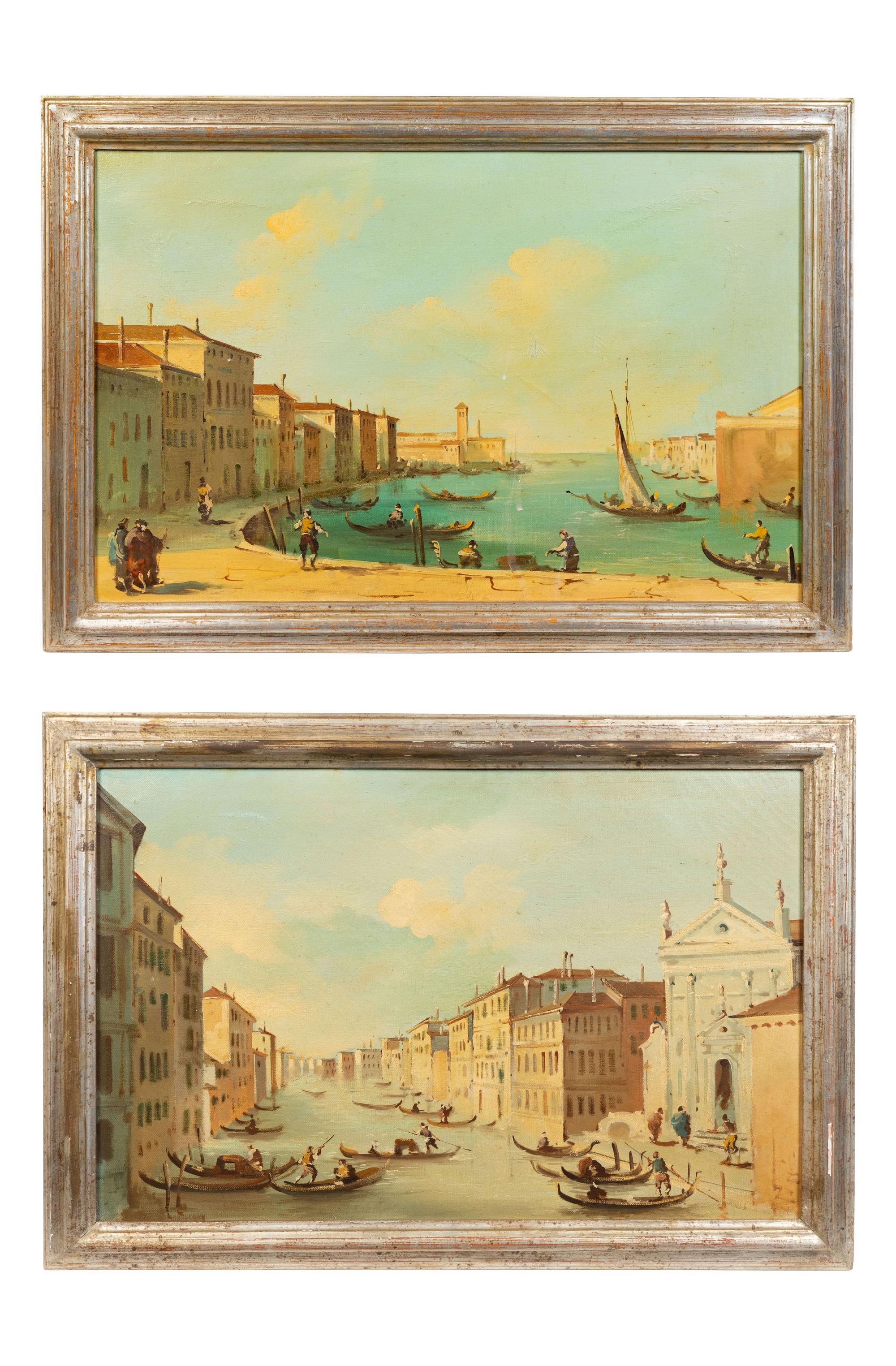Venice Scenes (a pair of works)