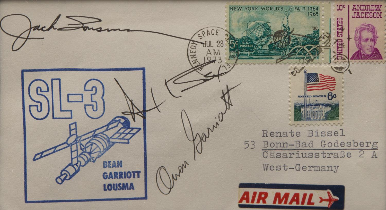 [Travel & Exploration] Group of 12 Signatures of NASA Apollo Missions Moonwalkers