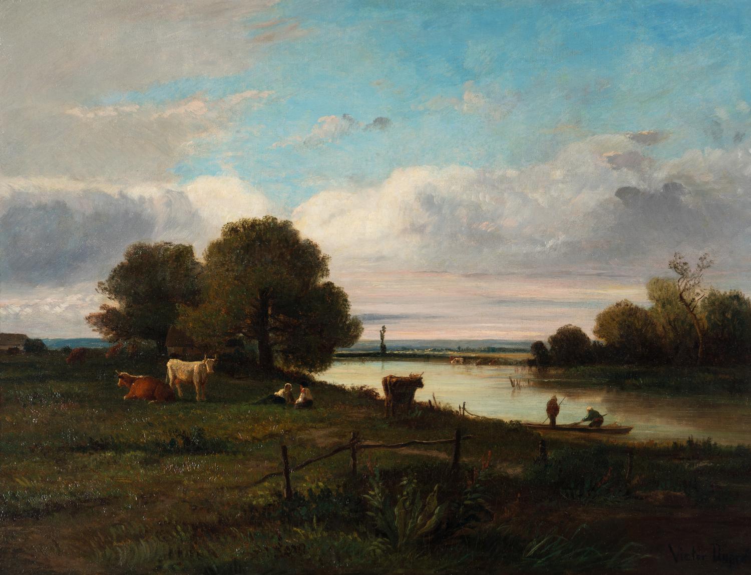 Paysage de Fleuve de Barbizon