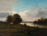 Paysage de Fleuve de Barbizon