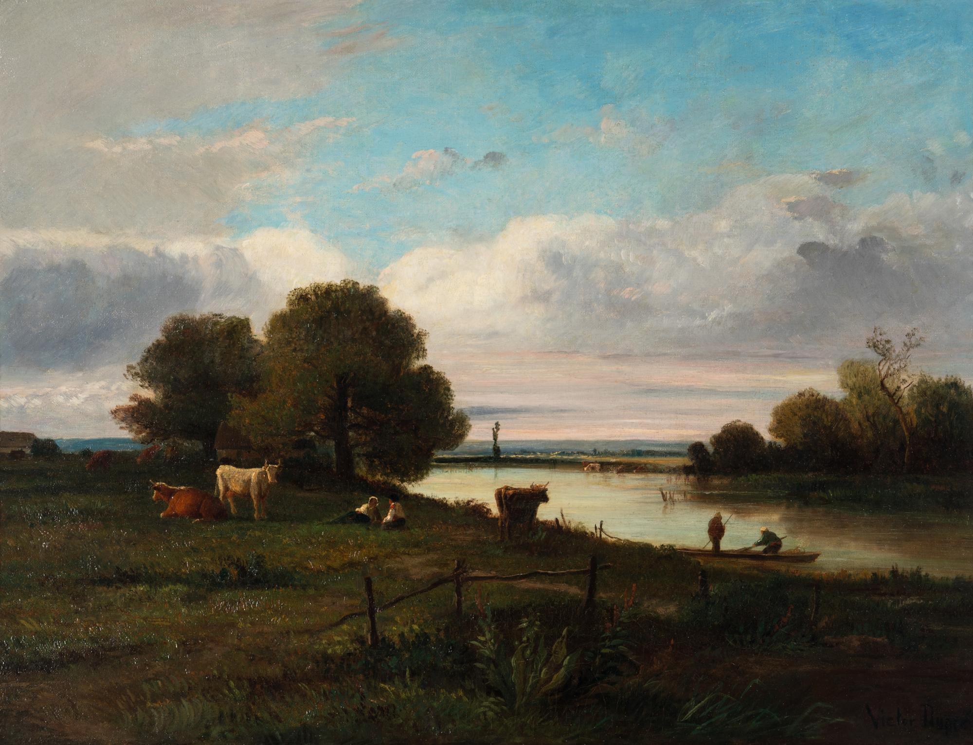 Paysage de Fleuve de Barbizon