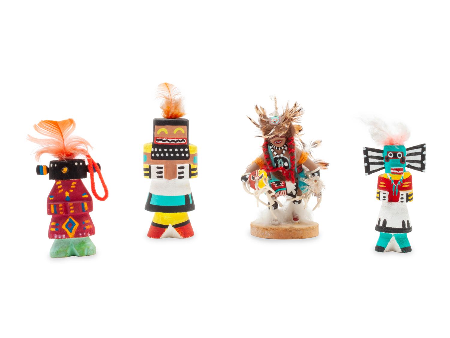 Four Contemporary Hopi Kachinas