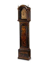 A George III Black-Japanned Longcase Clock — BENJAMIN HEELEY, DEPTFORD, 18TH CENTURY