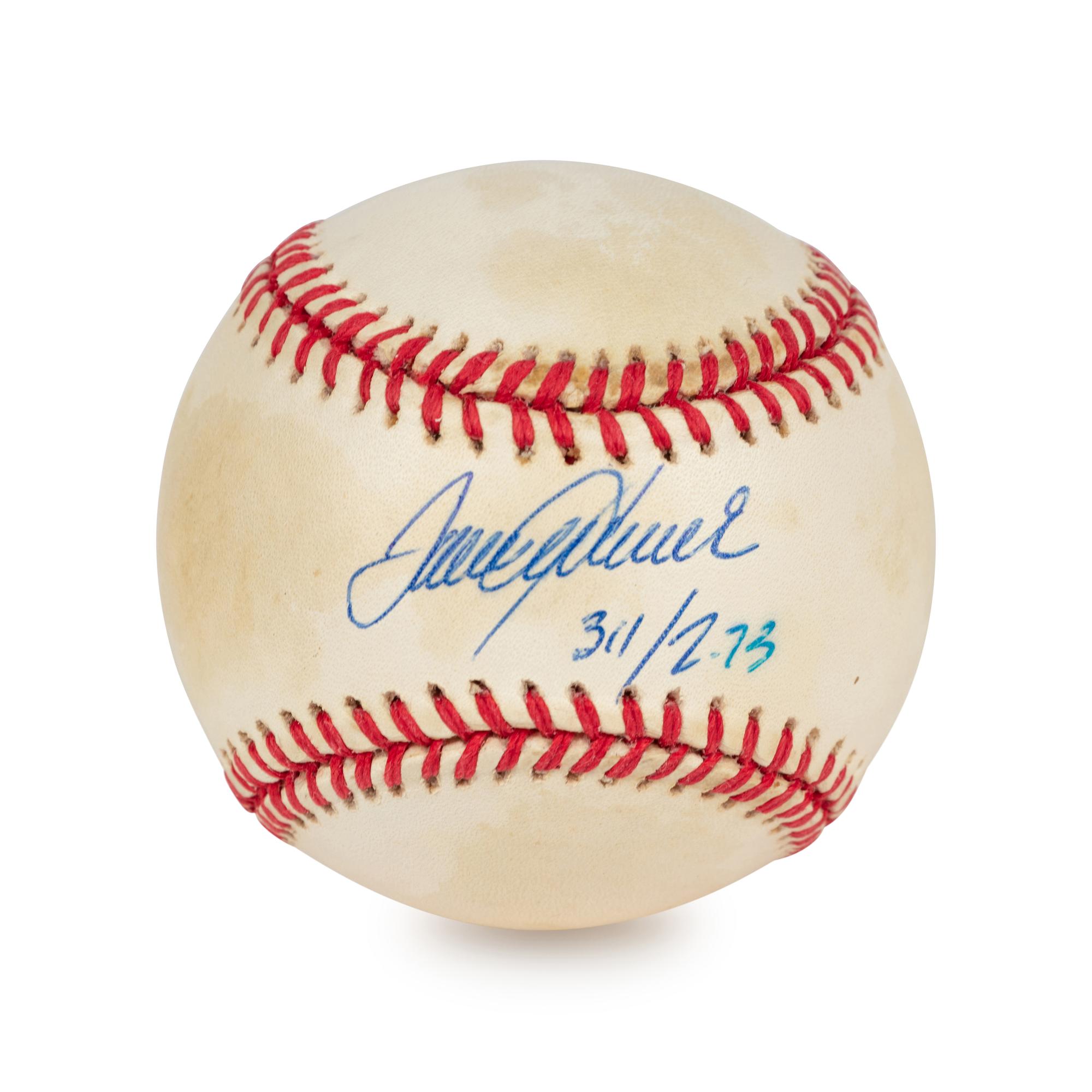 A Tom Seaver Signed Autograph Baseball (Beckett Authentication Services BAS Certified),