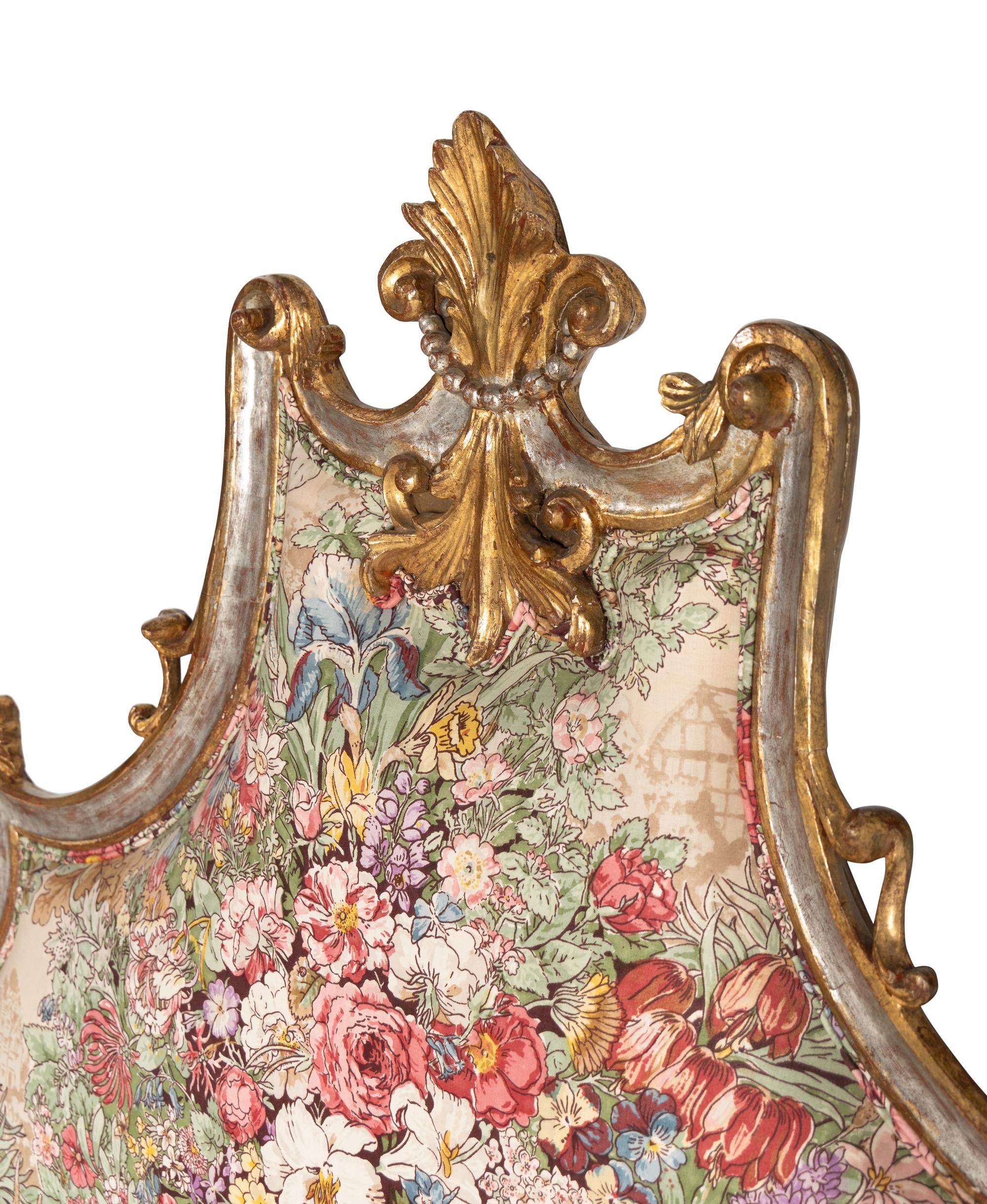 A Pair of Italian Neoclassical Headboards