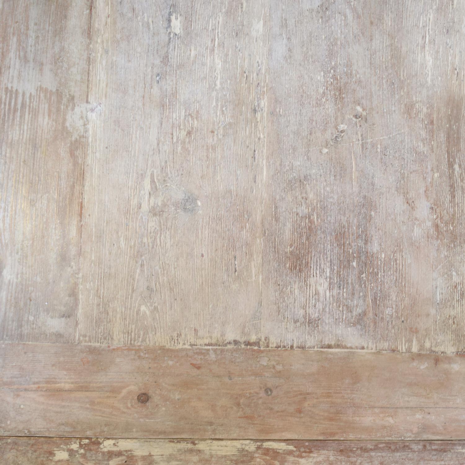 A Painted Draw Leaf Trestle Table 78.5" W x 37" D x 33" H — Italy, 20th Century