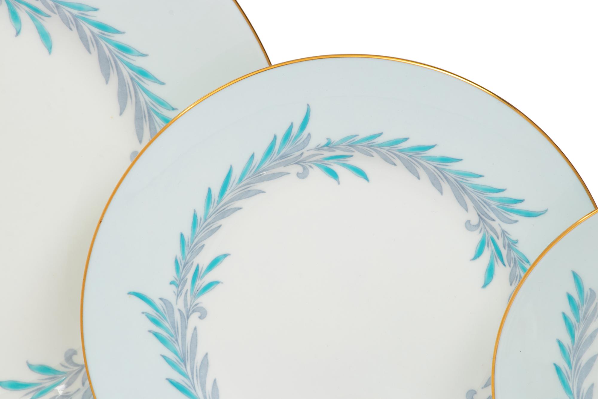 A Minton Porcelain Dinner Service