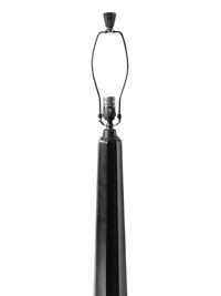 A Contemporary Patinated Metal Floor Lamp